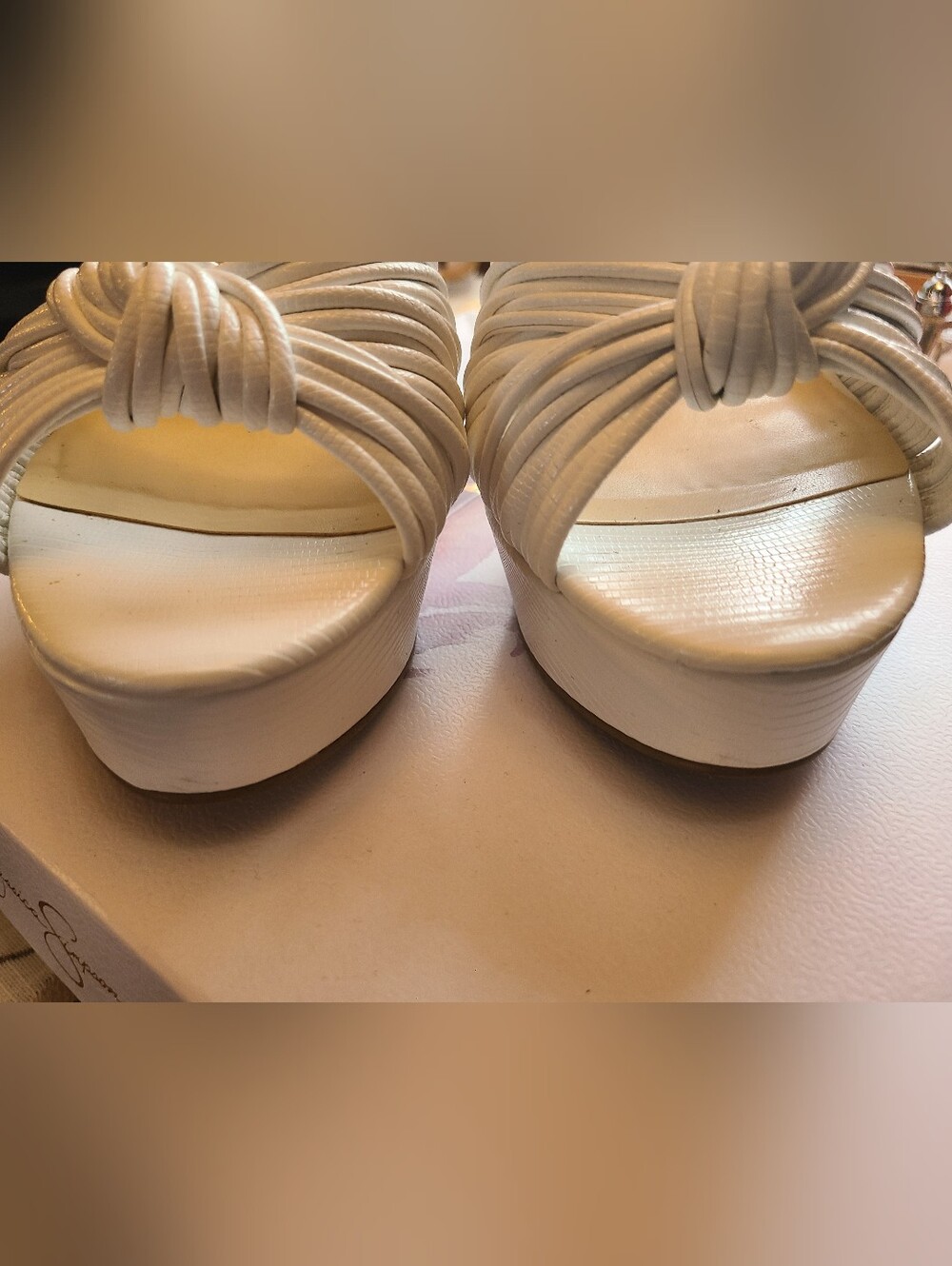 Jessica Simpson Platform Heels Size 8.5 - Picture 2 of 8